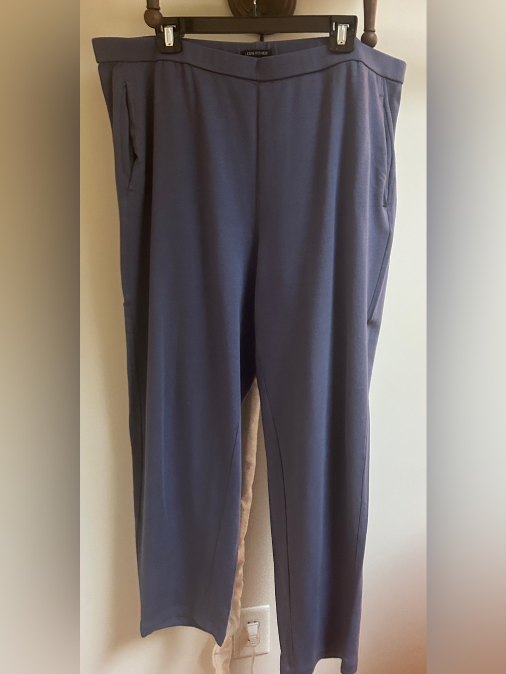 Eileen Fisher Deep Navy Stretch Jogger Pants